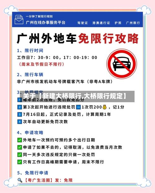 关于【新建大桥限行,大桥限行规定】-第3张图片