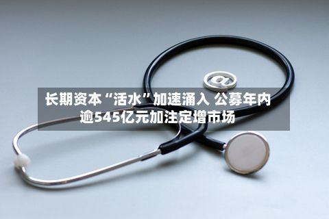 长期资本“活水”加速涌入 公募年内逾545亿元加注定增市场-第3张图片