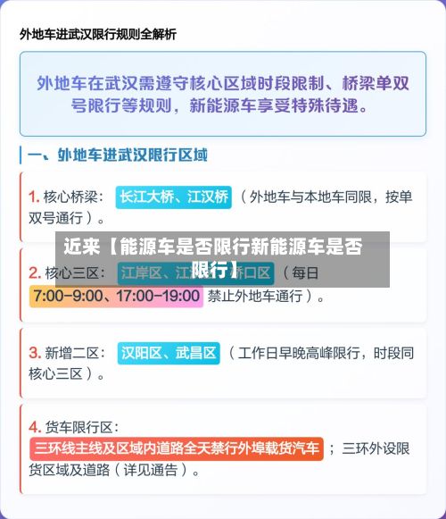 近来【能源车是否限行新能源车是否限行】-第3张图片