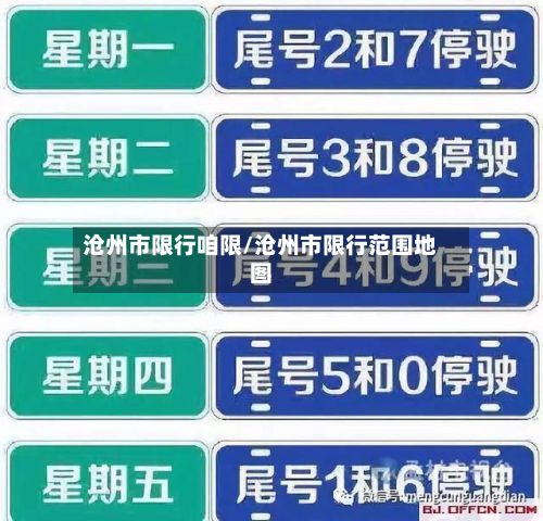 沧州市限行咱限/沧州市限行范围地图