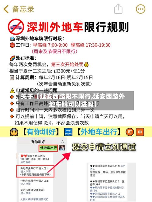 关于【延安西路限不限行,延安西路外地车牌可以进吗】-第2张图片