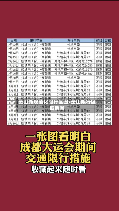 萧山新规范化限行区图/萧山限行区域地图-第2张图片