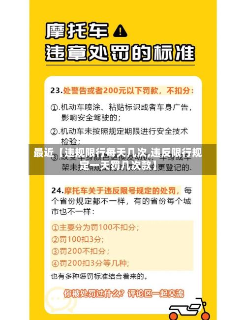 最近【违规限行每天几次,违反限行规定一天罚几次款】-第2张图片