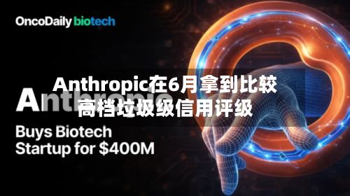 Anthropic在6月拿到比较高一档垃圾级信用评级