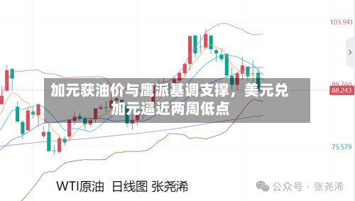 加元获油价与鹰派基调支撑，美元兑加元逼近两周低点