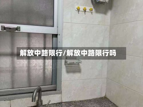 解放中路限行/解放中路限行吗-第2张图片