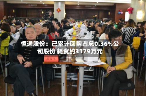 恒通股份:已累计回购占总0.36%公司股份 耗资约3179万元-第3张图片