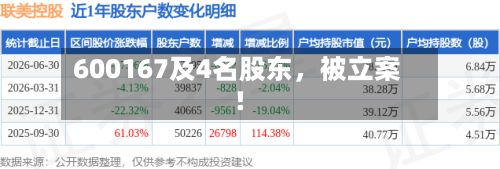 600167及4名股东，被立案！-第2张图片