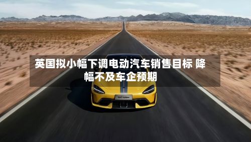 英国拟小幅下调电动汽车销售目标 降幅不及车企预期-第2张图片