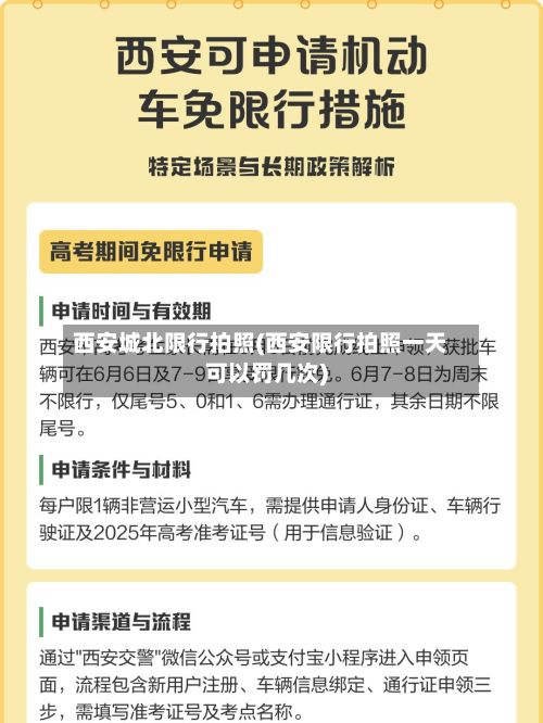 西安城北限行拍照(西安限行拍照一天可以罚几次)
