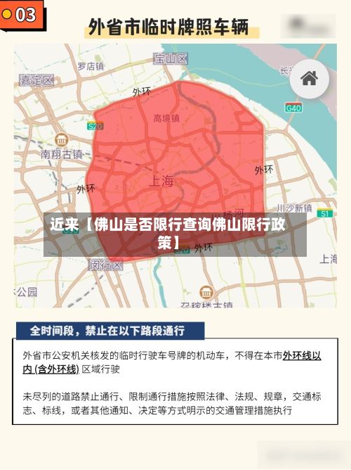 近来【佛山是否限行查询佛山限行政策】