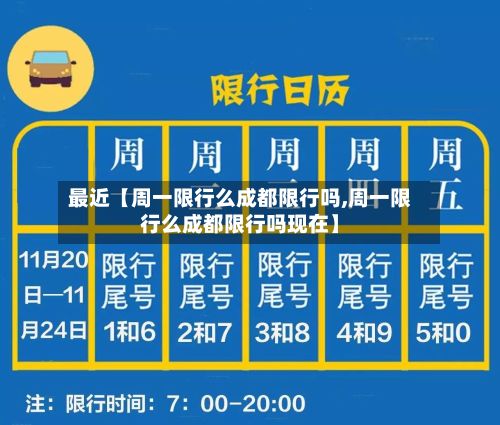 最近【周一限行么成都限行吗,周一限行么成都限行吗现在】-第2张图片