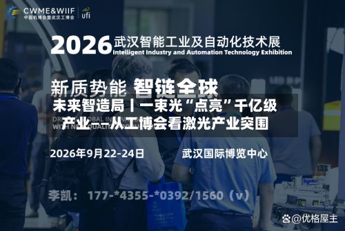 未来智造局丨一束光“点亮”千亿级产业——从工博会看激光产业突围