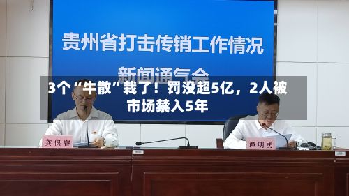 3个“牛散”栽了！罚没超5亿，2人被市场禁入5年