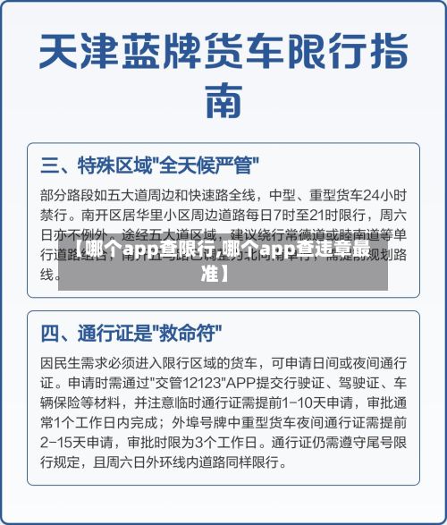 【哪个app查限行,哪个app查违章最准】
