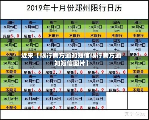 近来【限行官方通知短信限行官方通知短信图片】
