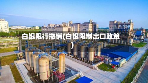 白银限行撤销(白银限制出口政策)