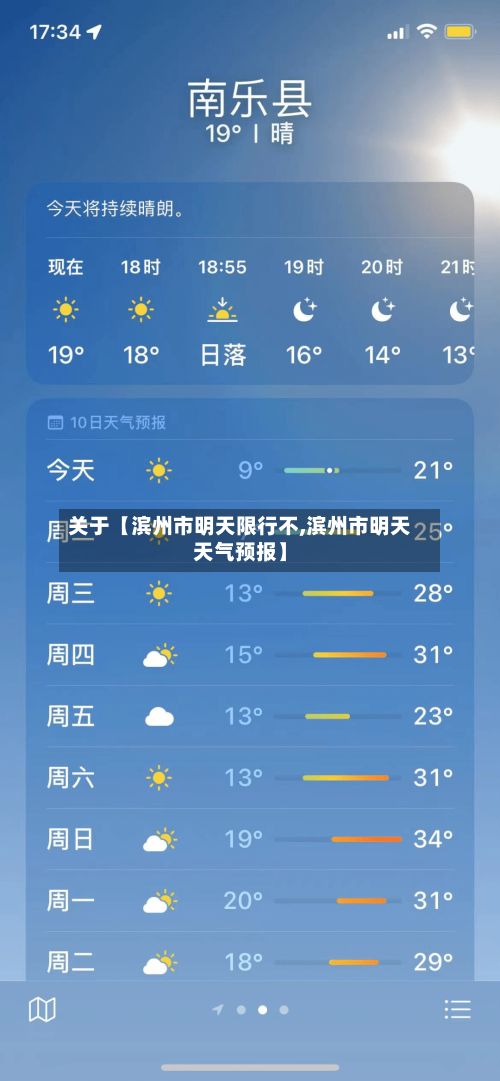 关于【滨州市明天限行不,滨州市明天天气预报】-第3张图片