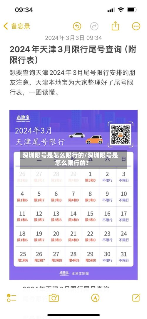 深圳限号是怎么限行的/深圳限号是怎么限行的?-第3张图片