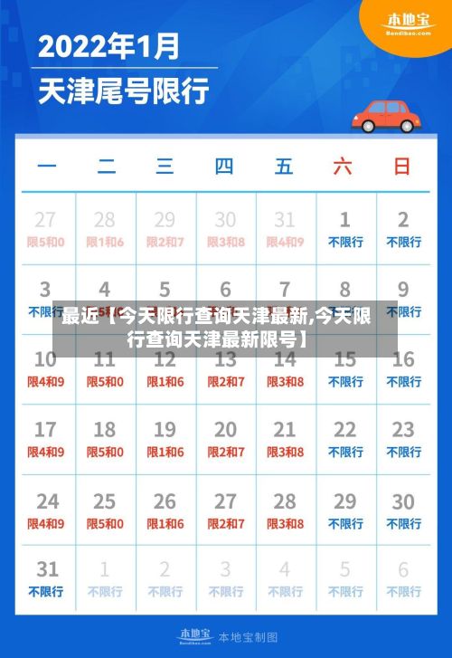 最近【今天限行查询天津最新,今天限行查询天津最新限号】-第2张图片