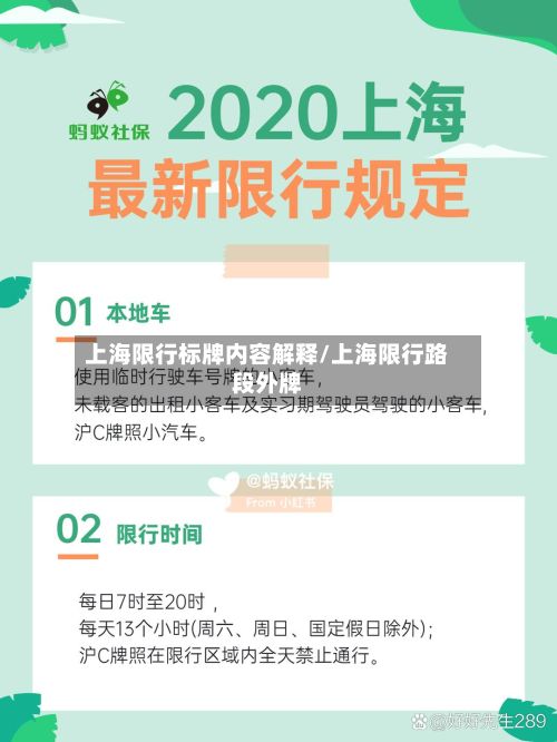 上海限行标牌内容解释/上海限行路段外牌