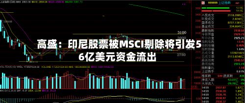 高盛：印尼股票被MSCI剔除将引发56亿美元资金流出