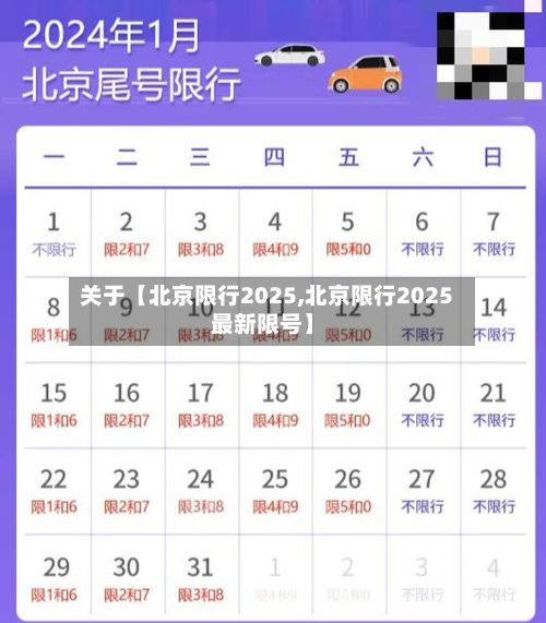 关于【北京限行2025,北京限行2025最新限号】-第2张图片