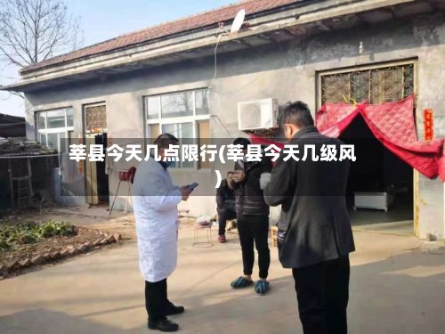 莘县今天几点限行(莘县今天几级风)-第3张图片