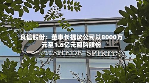 良信股份：董事长提议公司以8000万元至1.6亿元回购股份-第3张图片