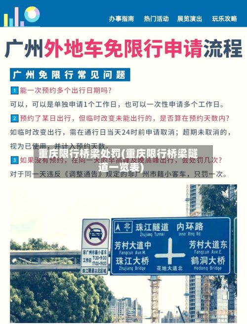 重庆限行桥梁处罚(重庆限行桥梁隧道一览表)-第2张图片
