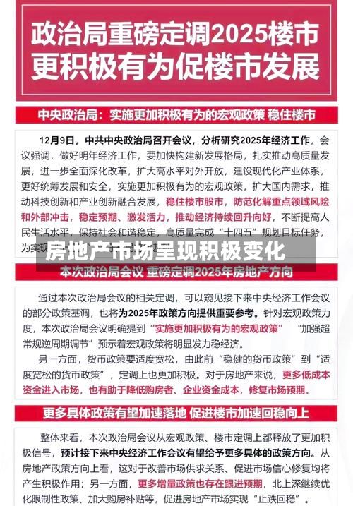 房地产市场呈现积极变化