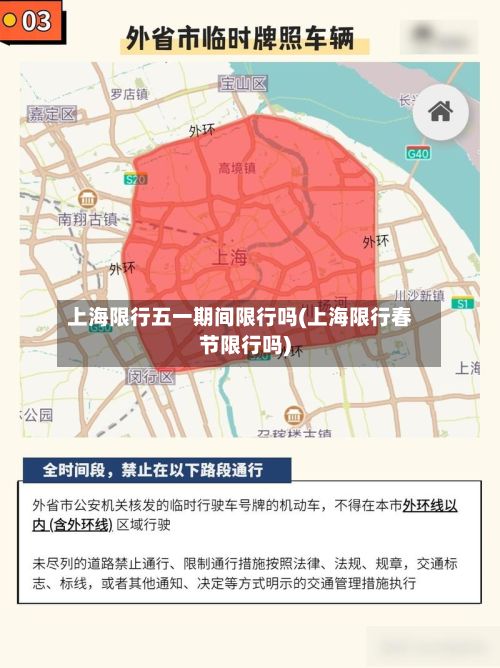 上海限行五一期间限行吗(上海限行春节限行吗)-第3张图片