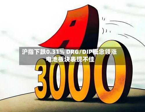沪指下跌0.31% DRG/DIP概念领涨 电池板块表现不佳-第2张图片