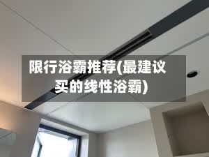 限行浴霸推荐(最建议买的线性浴霸)