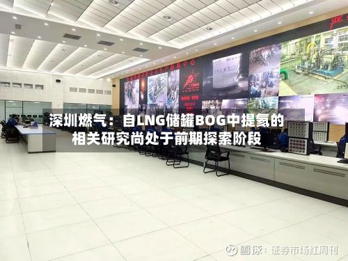 深圳燃气：自LNG储罐BOG中提氦的相关研究尚处于前期探索阶段