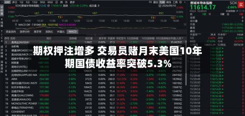 期权押注增多 交易员赌月末美国10年期国债收益率突破5.3%-第2张图片