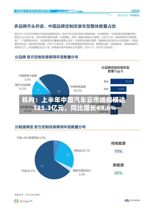 机构：上半年中国汽车云市场规模达125.3亿元，同比增长49.6%-第3张图片