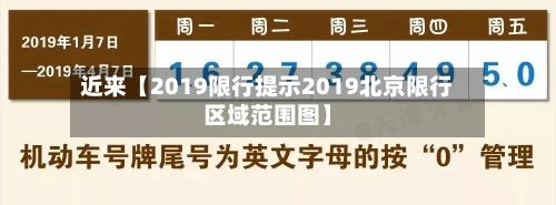 近来【2019限行提示2019北京限行区域范围图】-第2张图片