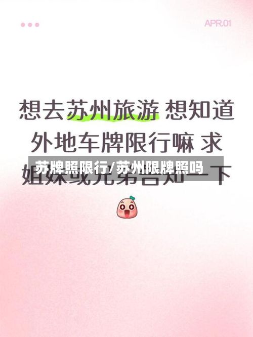 苏牌照限行/苏州限牌照吗