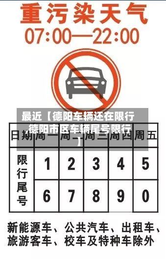 最近【德阳车辆还在限行,德阳市区车辆尾号限行】