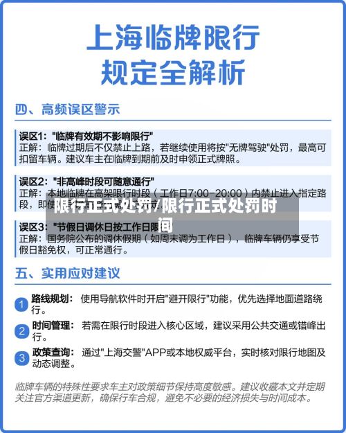 限行正式处罚/限行正式处罚时间