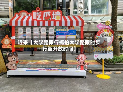 近来【大学路限行抓拍大学路限时步行街开放时间】-第2张图片