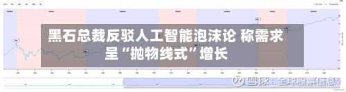 黑石总裁反驳人工智能泡沫论 称需求呈“抛物线式	”增长-第2张图片