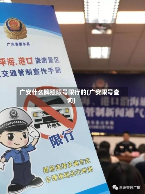 广安什么牌照限号限行的(广安限号查询)