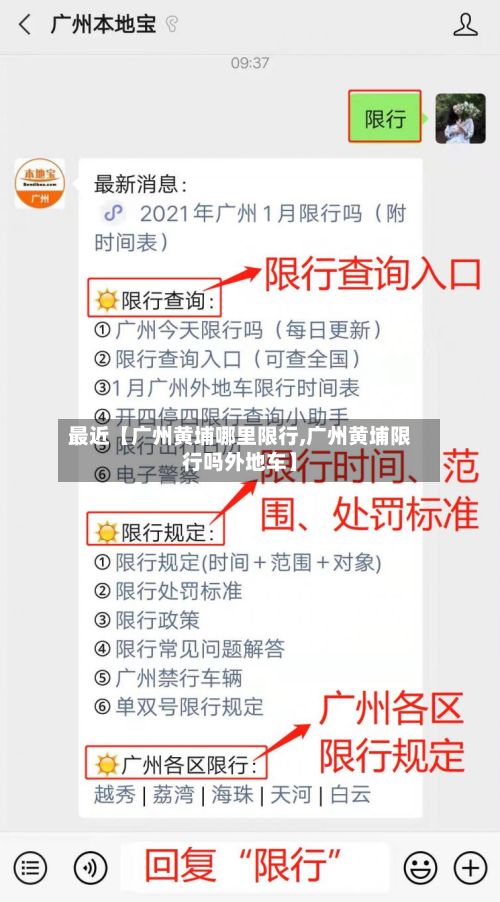 最近【广州黄埔哪里限行,广州黄埔限行吗外地车】
