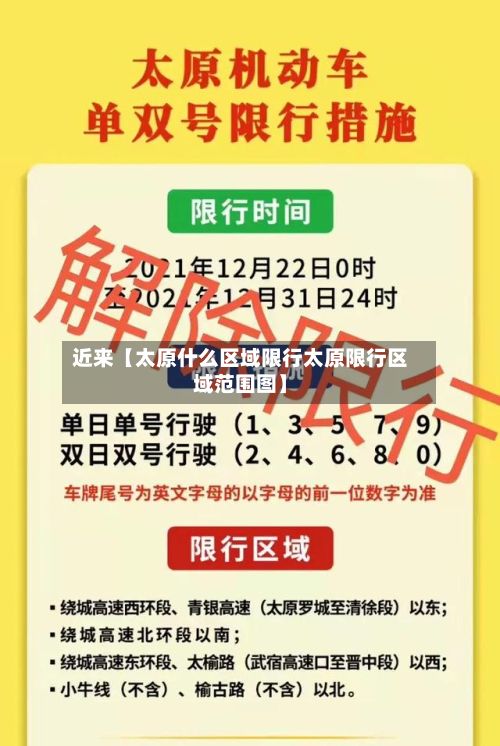 近来【太原什么区域限行太原限行区域范围图】-第2张图片