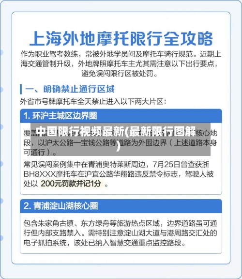 中国限行视频最新(最新限行图解)-第2张图片