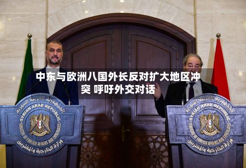 中东与欧洲八国外长反对扩大地区冲突 呼吁外交对话-第2张图片