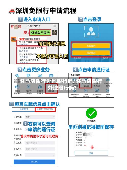 驻马店限行外地限行吗/驻马店限行外地限行吗?-第2张图片