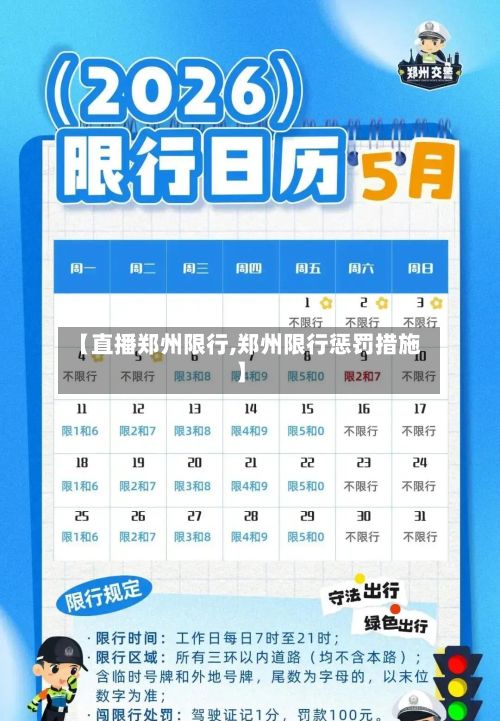 【直播郑州限行,郑州限行惩罚措施】-第2张图片
